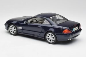 Mercedes SL 500 R230 Blauw Maisto 1:18 B66962126 Metaal — afbeelding 7 van 8