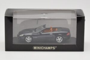 Mercedes SL R230 Zwart Minichamps 1:43 B66961922 Metaal — afbeelding 4 van 4
