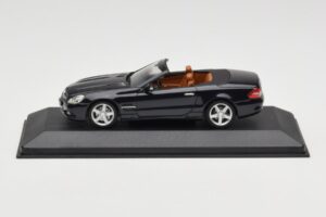 Mercedes SL R230 Zwart Minichamps 1:43 B66961922 Metaal