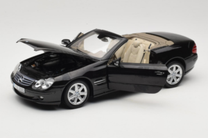 Mercedes SL R129 Zwart Minichamps 1:18 B66962171 Metaal — afbeelding 2 van 11