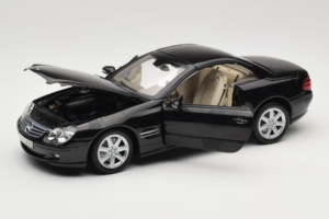 Mercedes SL R129 Zwart Minichamps 1:18 B66962171 Metaal — afbeelding 3 van 11