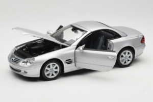 Mercedes SL R129 Zilver Minichamps 1:18 B66962133 Metaal — afbeelding 3 van 10