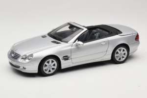 Mercedes SL R129 Zilver Minichamps 1:18 B66962133 Metaal