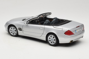Mercedes SL R129 Zilver Minichamps 1:18 B66962133 Metaal — afbeelding 9 van 10