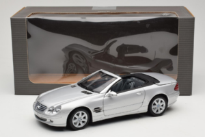 Mercedes SL R129 Zilver Minichamps 1:18 B66962133 Metaal — afbeelding 10 van 10