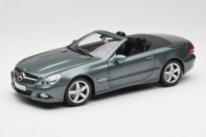 Mercedes SL R230 Amiant Green Minichamps 1:18 B66962389 Metaal