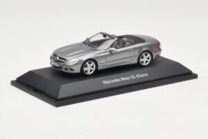 Mercedes SL R230 Palladium Silver Metallic Minichamps 1:43 B66962390 Metaal — afbeelding 2 van 4