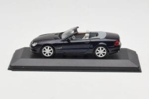 Mercedes SL500 R129 Dark Blue Metallic Minichamps 1:43 SL001 Metaal