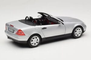 Mercedes SLK R170 Brilliant Silver Norev 1:18 183020 Metaal — afbeelding 3 van 9