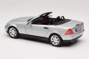 Mercedes SLK R170 Brilliant Silver Norev 1:18 183020 Metaal — afbeelding 8 van 9
