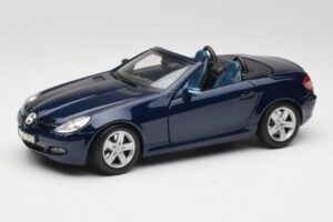 Mercedes SLK R171 Blauw Maisto 1:18 B66962190 Metaal