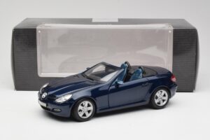 Mercedes SLK R171 Blauw Maisto 1:18 B66962190 Metaal — afbeelding 8 van 8