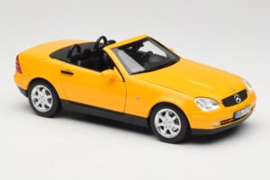 Mercedes SLK200 R170 Geel Norev 1:18 B66040713 Metaal — afbeelding 7 van 9