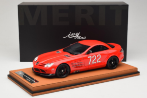 Mercedes SLR McLaren 722 Edition Rood IVY Merit 1:18 REMC030 Hars — afbeelding 7 van 7