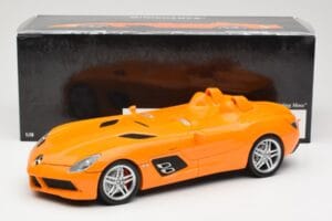 Mercedes SLR McLaren C199 Stirling Moss AMG Solarbeam Metallic Minichamps 1:18 100038400 Metaal — afbeelding 8 van 8