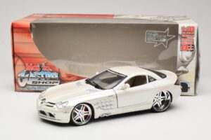 Mercedes SLR McLaren C199 Wit Maisto 1:18 31068 Metaal — afbeelding 8 van 8