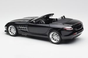 Mercedes SLR McLaren Roadster R199 Crystal Galaxit Zwart Minichamps 1:18 B66961004 Metaal — afbeelding 7 van 8