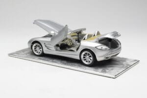 Mercedes SLR Vision Roadster Liquid Zilver Maisto 1:18 B66963208 Metaal — afbeelding 5 van 8