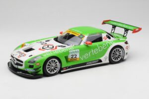 Mercedes AMG SLS C197 GT3 MS Racing #22 V. Sigacev / C. Stoll ADAC GT Masters 2011 Minichamps 1:18 151113102 Metaal