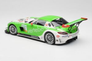 Mercedes AMG SLS C197 GT3 MS Racing #22 V. Sigacev / C. Stoll ADAC GT Masters 2011 Minichamps 1:18 151113102 Metaal — afbeelding 5 van 6