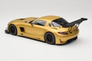 Mercedes AMG SLS C197 GT3 Street Goud Minichamps 1:18 151113106 Metaal — afbeelding 5 van 6