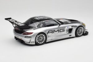 Mercedes AMG SLS C197 GT3 Team AMG China #96 M. Hakkinen / C. Cheng Zhuhai 6th 2011 Minichamps 1:18 151113196 Metaal — afbeelding 2 van 6