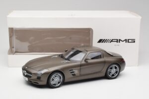 Mercedes SLS AMG C197 Monza Grijs Minichamps 1:18 B66960044 Metaal — afbeelding 8 van 8