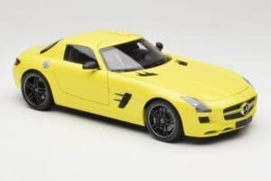 Mercedes SLS AMG C197 Geel Minichamps 1:18 100039022 Metaal — afbeelding 6 van 8