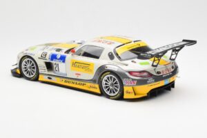 Mercedes SLS AMG GT3 #21 Rowe Racing Arnold / Roloff / Seyffarth / Jäger ADAC 24 Hours Nürburgring 2013 Minichamps 1:18 15113 — afbeelding 5 van 6