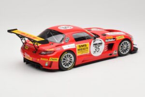 Mercedes SLS AMG GT3 #35 T. Heyer / T. Jager 24 Hours of Spa 2011 Minichamps 1:18 B66960196 Metaal — afbeelding 2 van 6