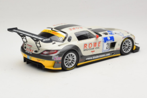 Mercedes SLS AMG GT3 #21 Rowe Racing M. Zehe / M. Hartung ADAC 24h Nurburgring 2012 Minichamps 1:18 151123121 Metaal — afbeelding 2 van 6