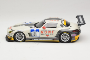 Mercedes SLS AMG GT3 #21 Rowe Racing M. Zehe / M. Hartung ADAC 24h Nurburgring 2012 Minichamps 1:18 151123121 Metaal — afbeelding 3 van 6