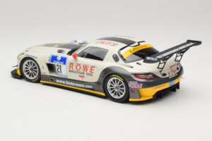 Mercedes SLS AMG GT3 #21 Rowe Racing M. Zehe / M. Hartung ADAC 24h Nurburgring 2012 Minichamps 1:18 151123121 Metaal — afbeelding 5 van 6