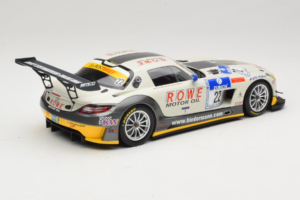 Mercedes SLS AMG GT3 #22 Rowe Racing R. Graf / M. Seyffarth ADAC 24h Nurburgring 2012 Minichamps 1:18 151123122 Metaal — afbeelding 2 van 6