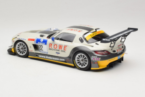 Mercedes SLS AMG GT3 #22 Rowe Racing R. Graf / M. Seyffarth ADAC 24h Nurburgring 2012 Minichamps 1:18 151123122 Metaal — afbeelding 5 van 6