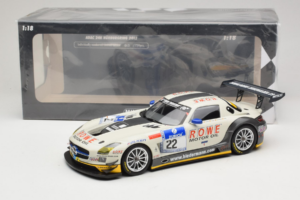 Mercedes SLS AMG GT3 #22 Rowe Racing R. Graf / M. Seyffarth ADAC 24h Nurburgring 2012 Minichamps 1:18 151123122 Metaal — afbeelding 6 van 6