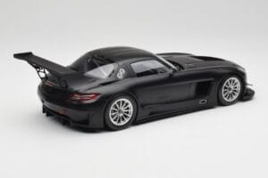 Mercedes SLS AMG GT3 C197 Street Mat Zwart Minichamps 1:18 151113101 Metaal — afbeelding 2 van 6