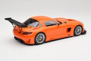 Mercedes SLS AMG GT3 C197 Street Oranje Minichamps 1:18 151113105 Metaal — afbeelding 2 van 6