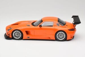 Mercedes SLS AMG GT3 C197 Street Oranje Minichamps 1:18 151113105 Metaal — afbeelding 3 van 6