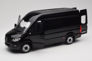 Mercedes Sprinter Zwart Norev 1:18 183041 Metaal — afbeelding 2 van 8