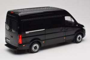 Mercedes Sprinter Zwart Norev 1:18 183041 Metaal — afbeelding 3 van 8