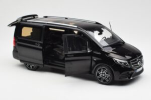 Mercedes V-Class W447 AMG Line Zwart Norev 1:18 183860 Metaal — afbeelding 2 van 6
