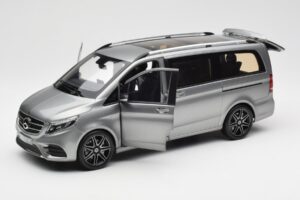 Mercedes V-Class W447 AMG Line Grijs Metallic Norev 1:18 183488 Metaal — afbeelding 2 van 9