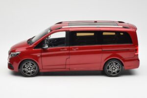 Mercedes V-Class W447 Designo Hyacinth Rood Metallic Norev 1:18 B66004166 Metaal — afbeelding 3 van 7