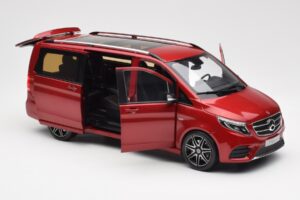 Mercedes V-Class W447 Designo Hyacinth Rood Metallic Norev 1:18 B66004166 Metaal — afbeelding 4 van 7