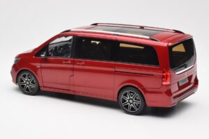 Mercedes V-Class W447 Designo Hyacinth Rood Metallic Norev 1:18 B66004166 Metaal — afbeelding 6 van 7