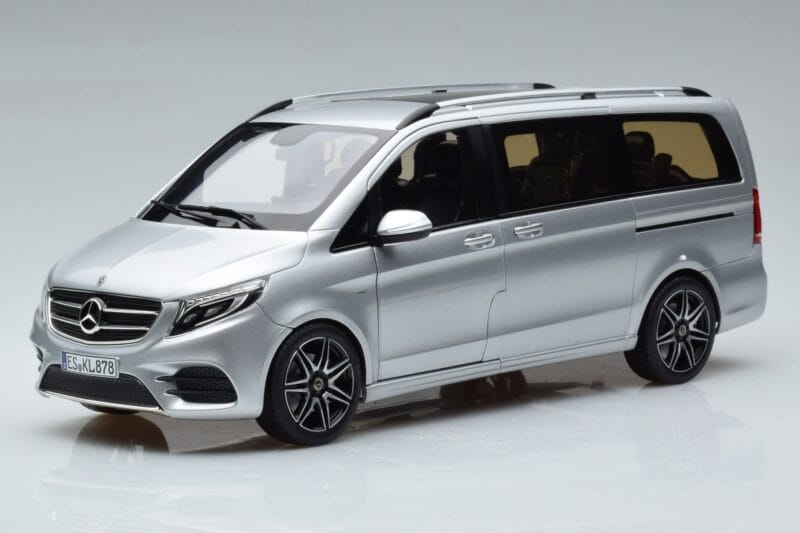 Mercedes V-Class V260 AMG Line Zilver Norev 1:18 183871 Metaal