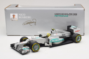 Mercedes W03 #8 N. Rosberg Mercedes AMG Petronas 2012 Minichamps 1:18 110120008 Metaal — afbeelding 7 van 7