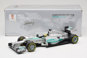Mercedes W04 #9 N. Rosberg Mercedes AMG Petronas Showcar 2013 Minichamps 1:18 110130079 Metaal — afbeelding 7 van 7