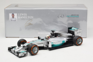 Mercedes W05 #44 L. Hamilton Mercedes AMG Petronas Malaysian Grand Prix Winner 2014 Minichamps 1:18 110140144 Metaal — afbeelding 7 van 7